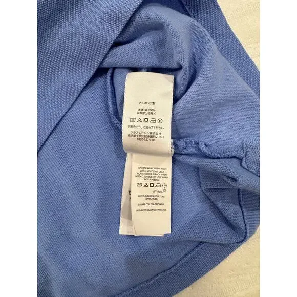 Polo Ralph Lauren Men’s XL Classic Fit Polo Light Blue Preppy Quiet Luxury - Picture 14 of 16